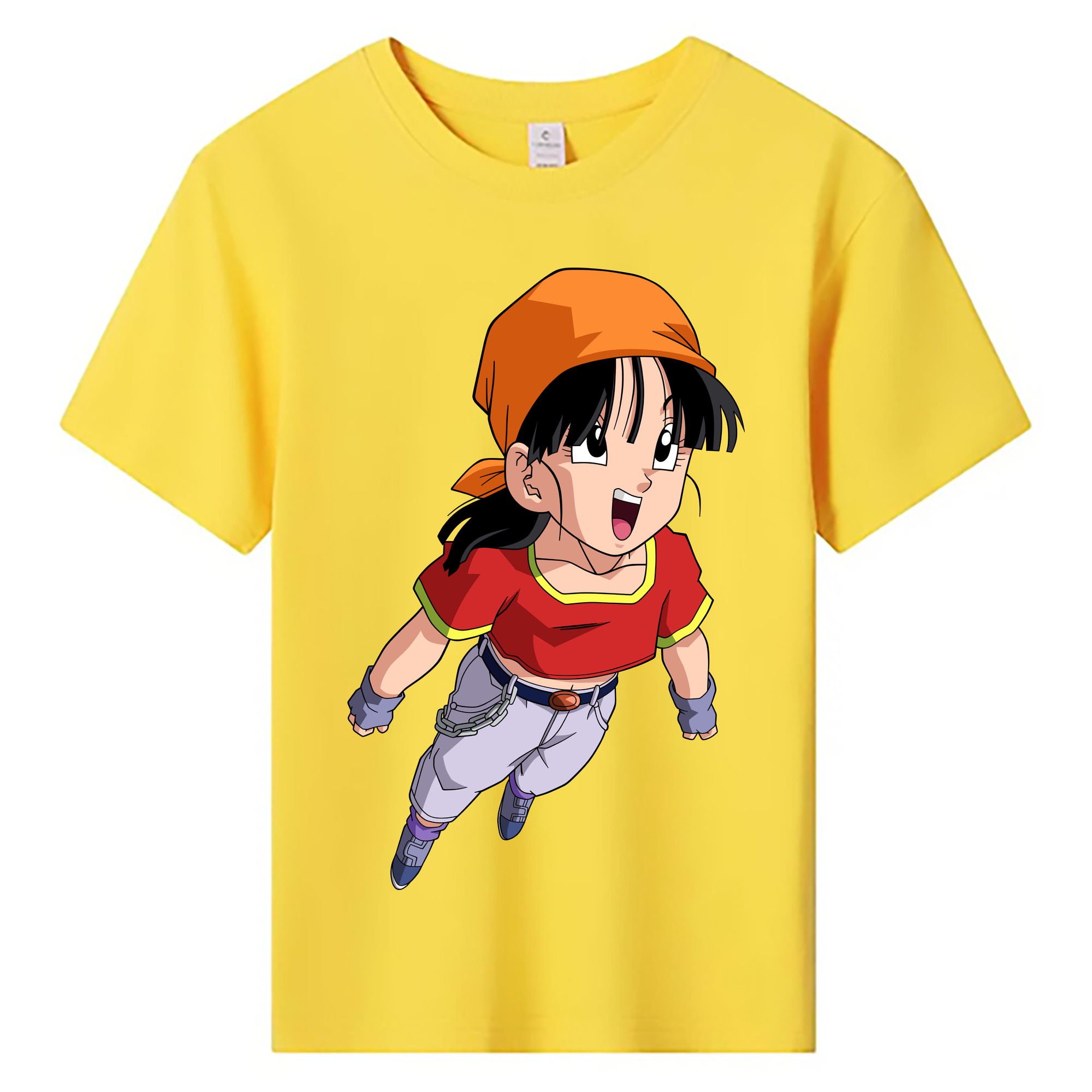 （画像用） ドラゴンボール パン DRAGON BALL Pan 綿100％キッズTシャツ（フロントプリント）