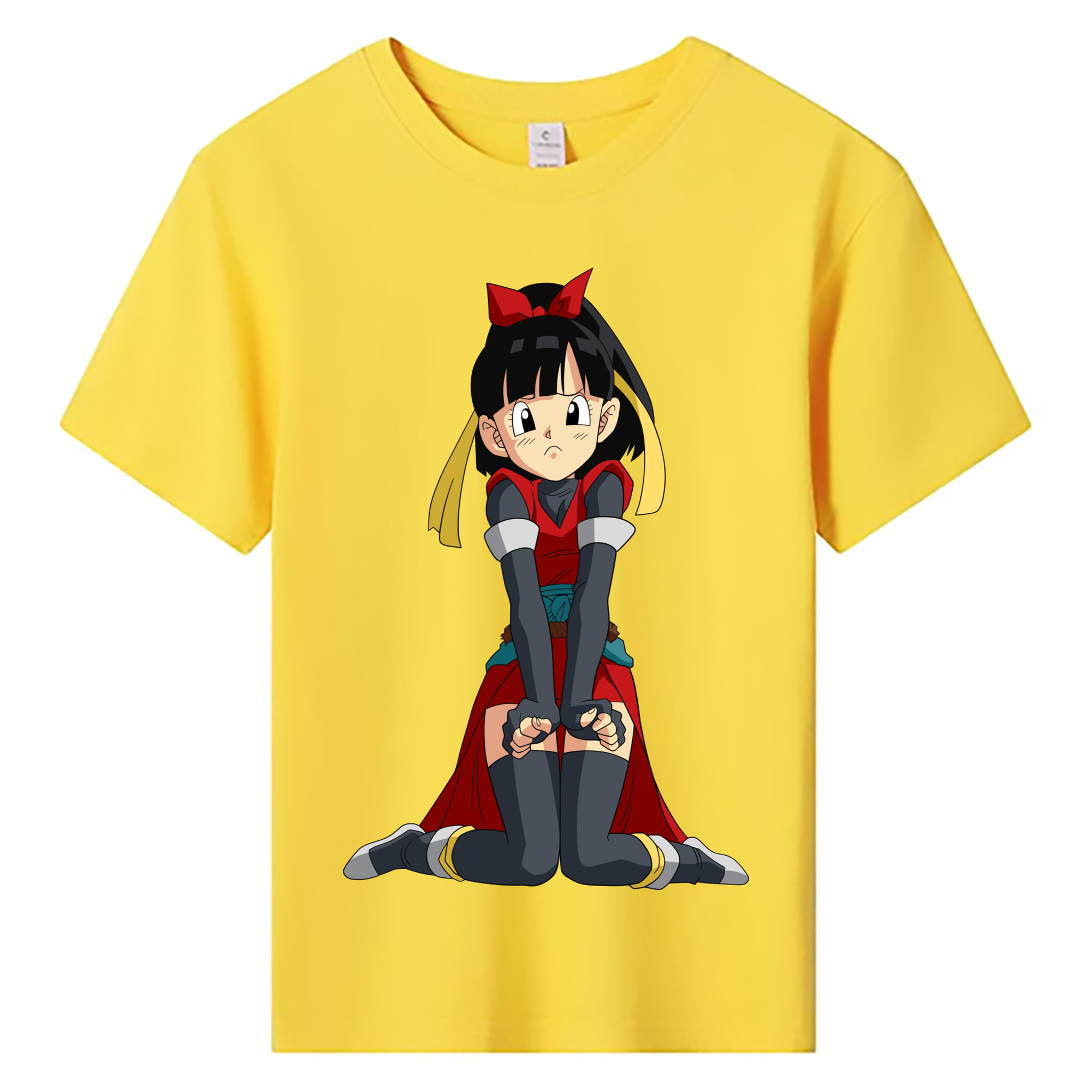 （画像用） ドラゴンボール パン DRAGON BALL Pan 綿100％キッズTシャツ（フロントプリント）