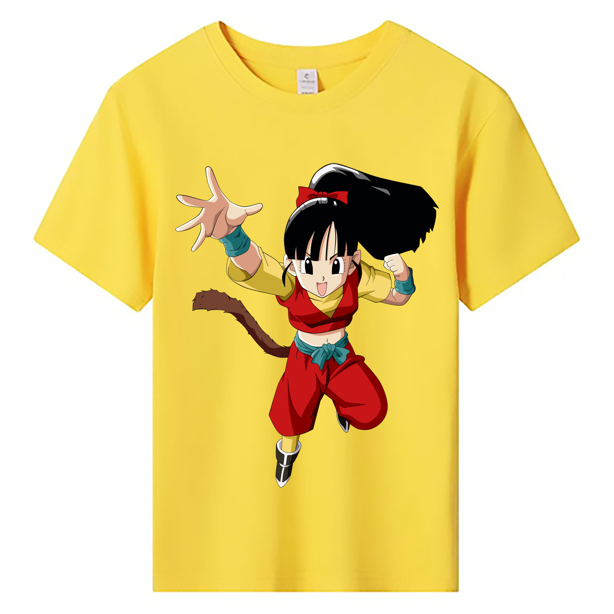 （画像用） ドラゴンボール パン DRAGON BALL Pan 綿100％キッズTシャツ（フロントプリント）