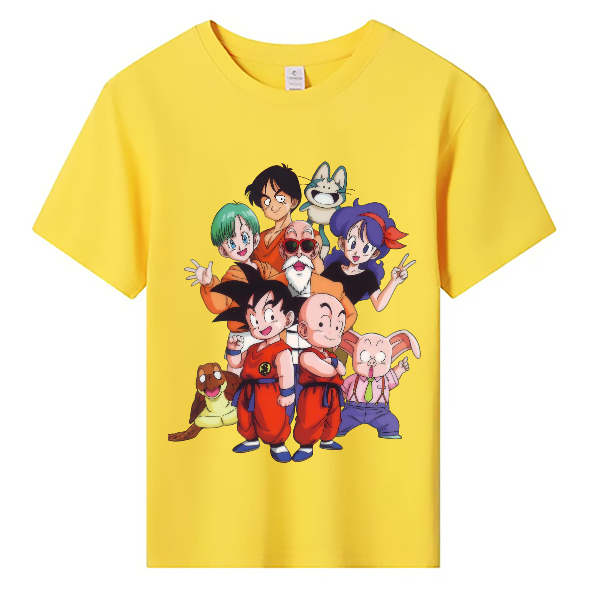 （画像用） ドラゴンボール DRAGON BALL 綿100％キッズTシャツ（フロントプリント）