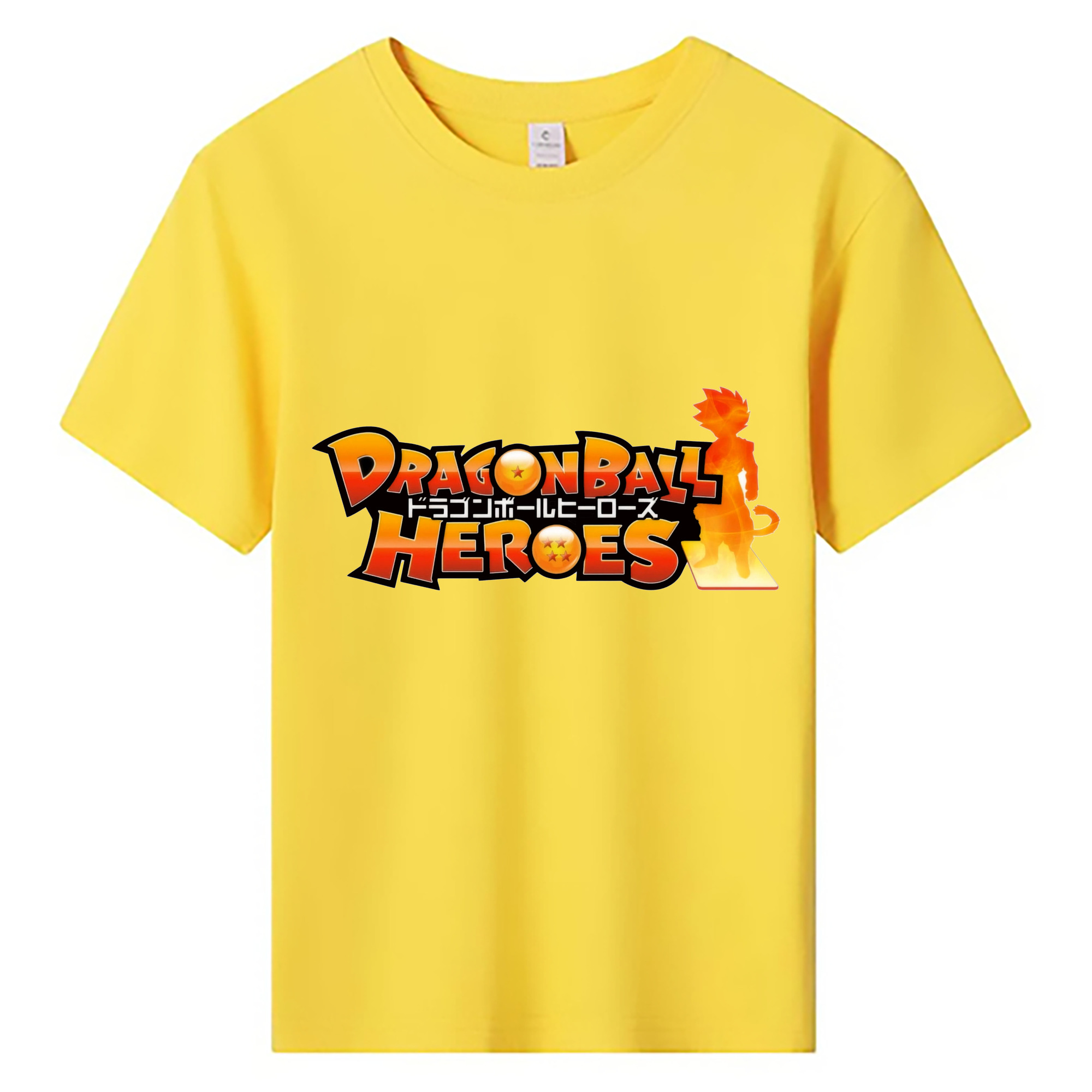 （画像用） ドラゴンボール DRAGON BALL 綿100％キッズTシャツ（フロントプリント）
