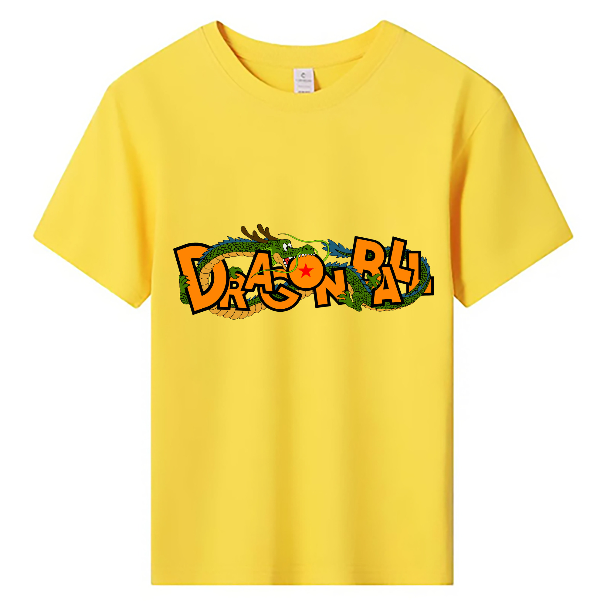 （画像用） ドラゴンボール DRAGON BALL 綿100％キッズTシャツ（フロントプリント）