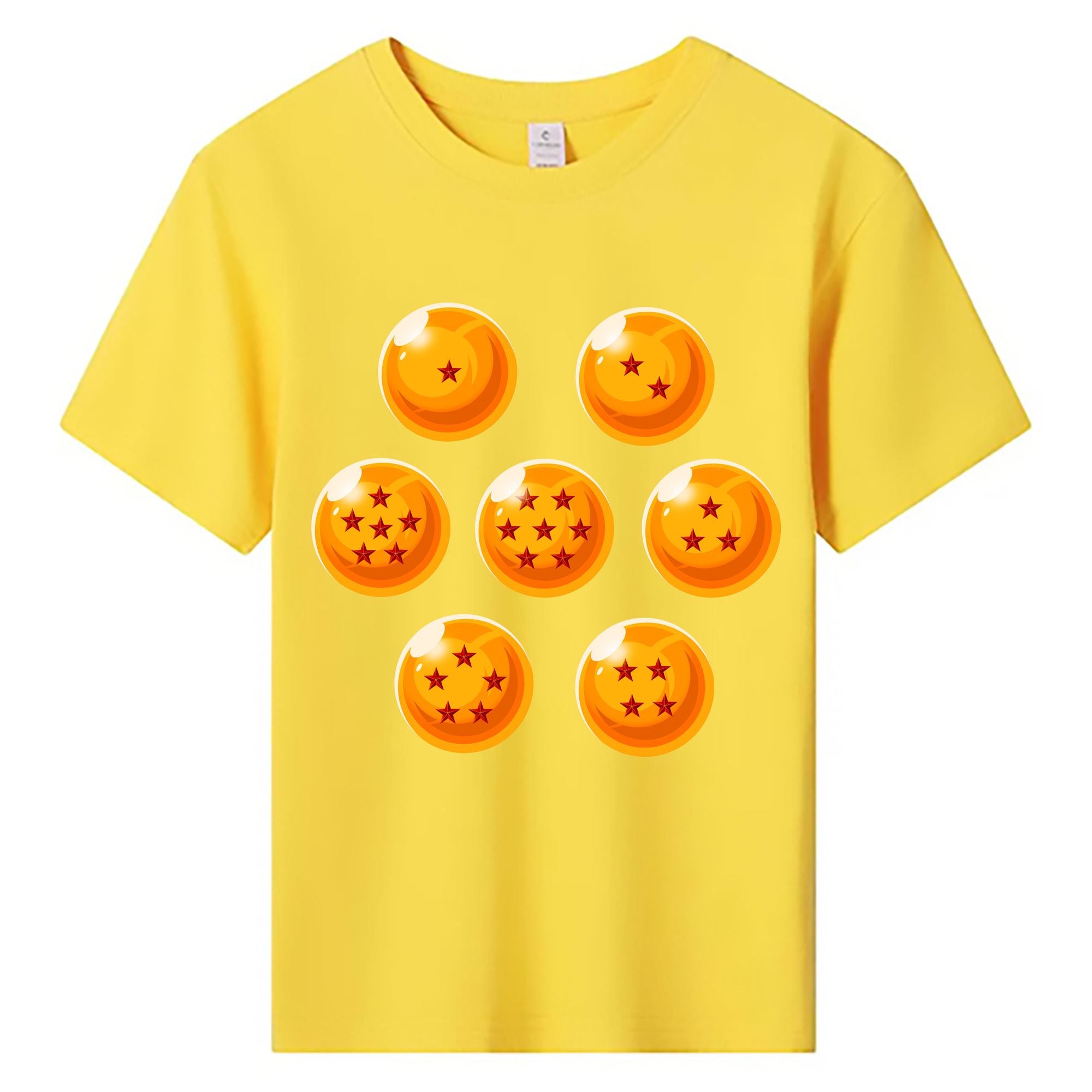 （画像用） ドラゴンボール DRAGON BALL 綿100％キッズTシャツ（フロントプリント）