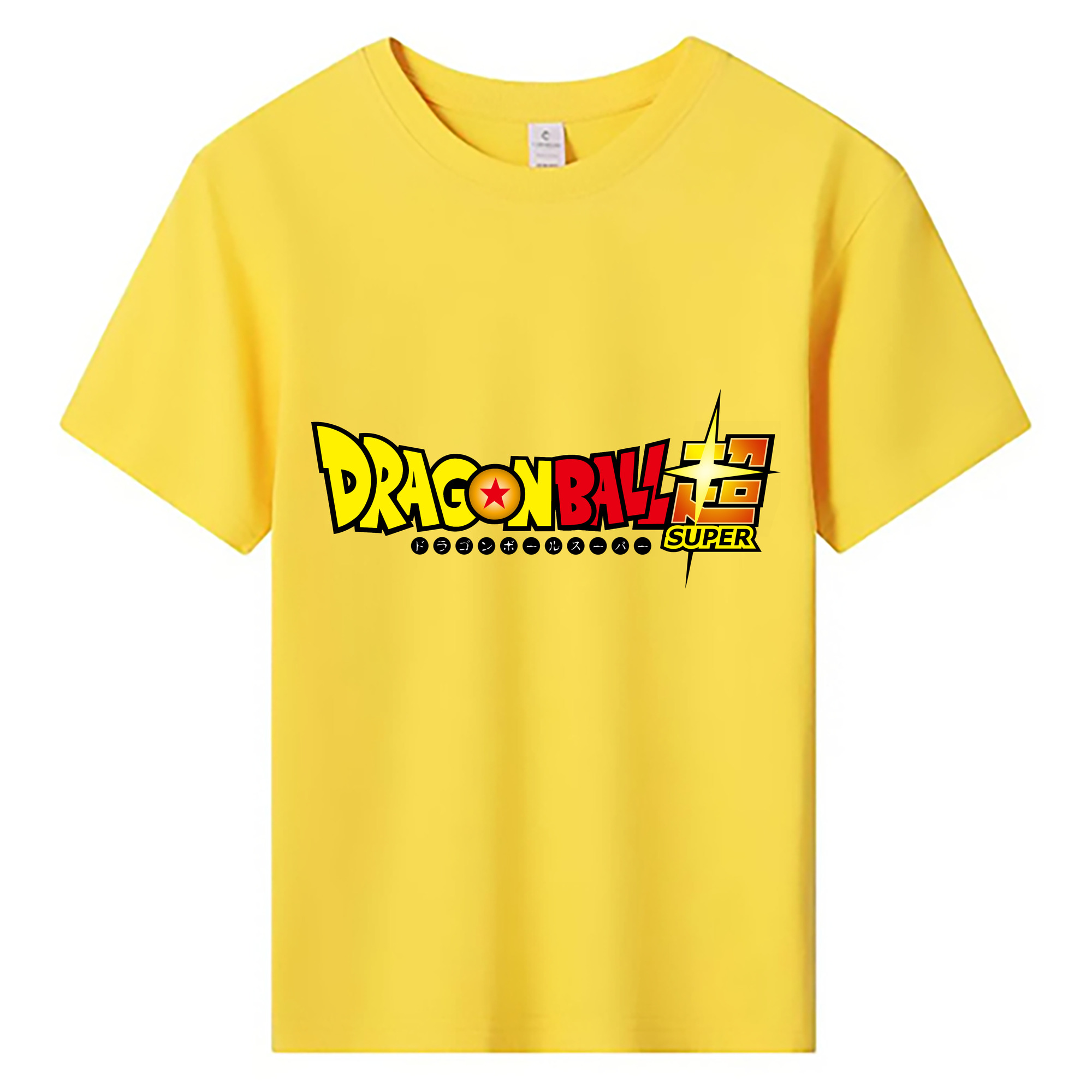 （画像用） ドラゴンボール DRAGON BALL 綿100％キッズTシャツ（フロントプリント）