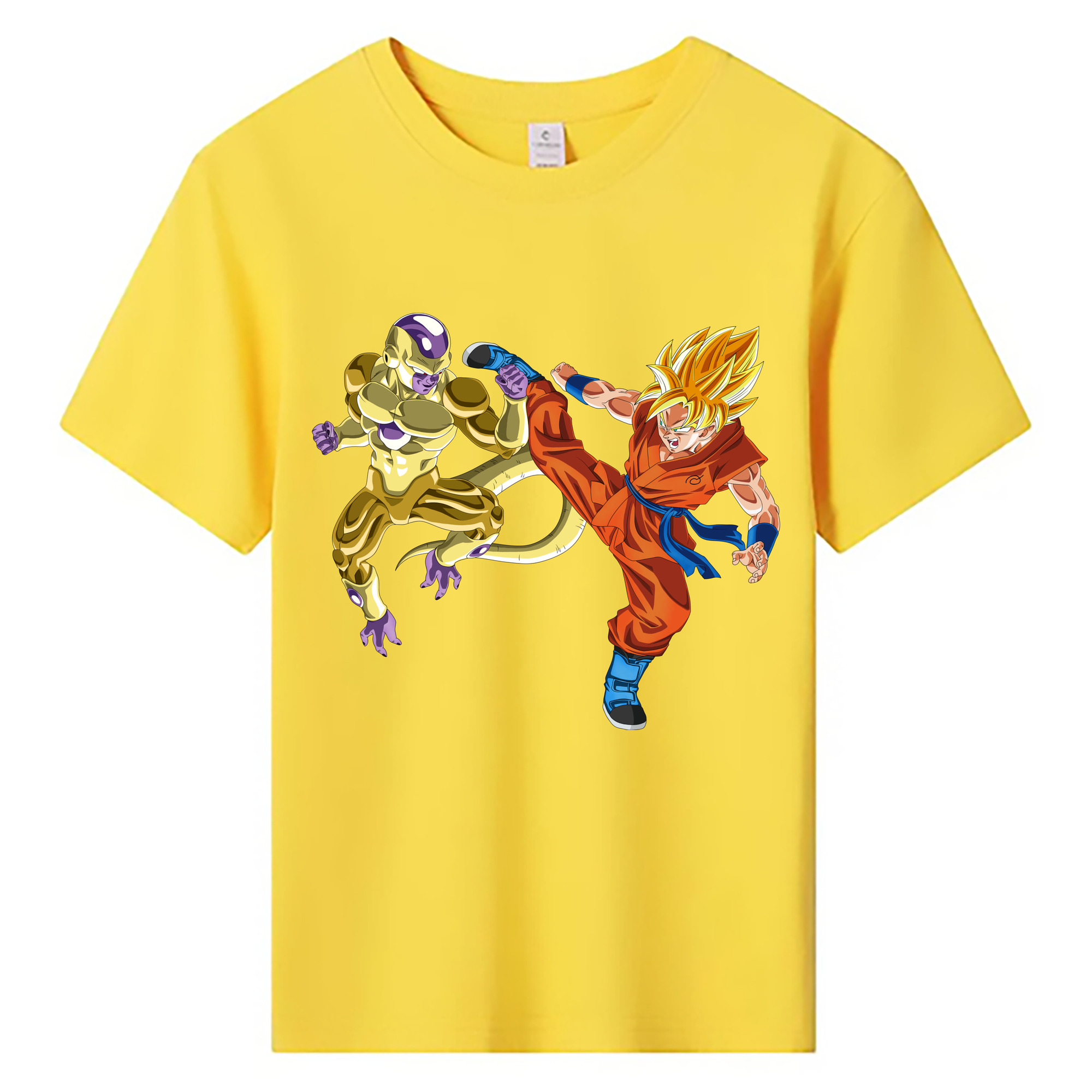 （画像用） ドラゴンボール DRAGON BALL 綿100％キッズTシャツ（フロントプリント）