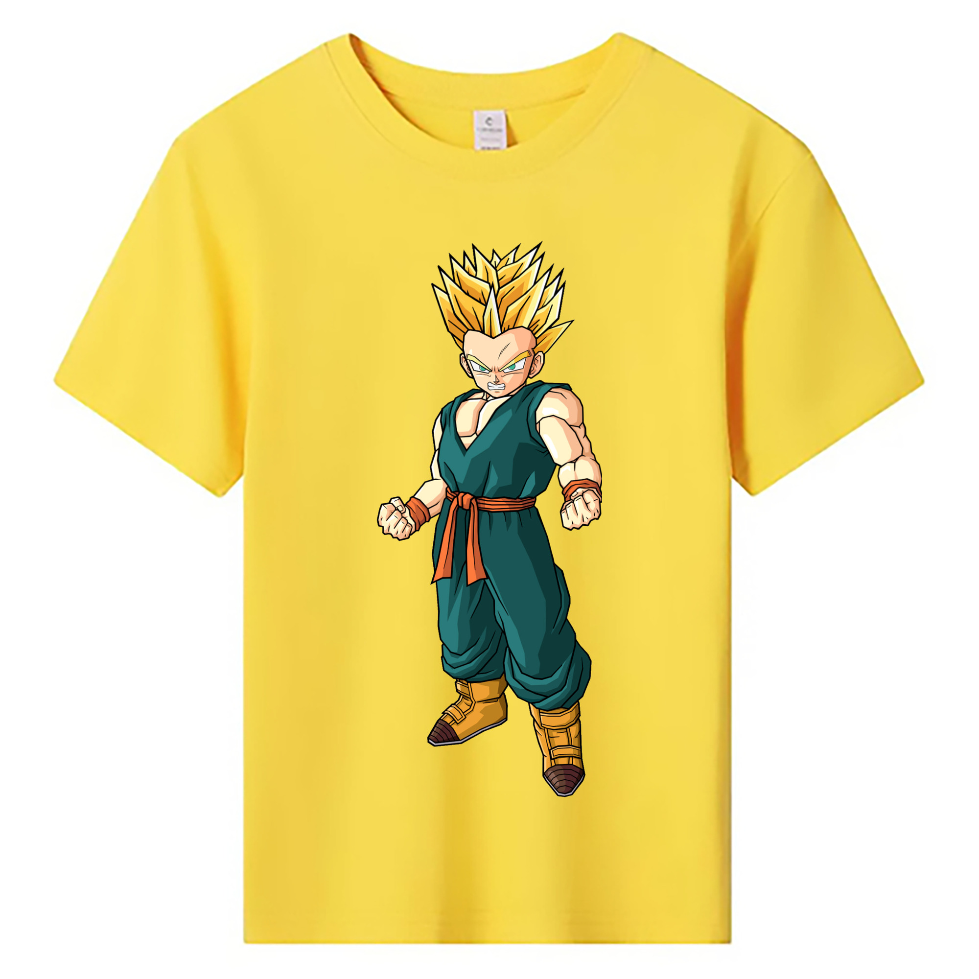 （画像用） ドラゴンボール DRAGON BALL 綿100％キッズTシャツ（フロントプリント）
