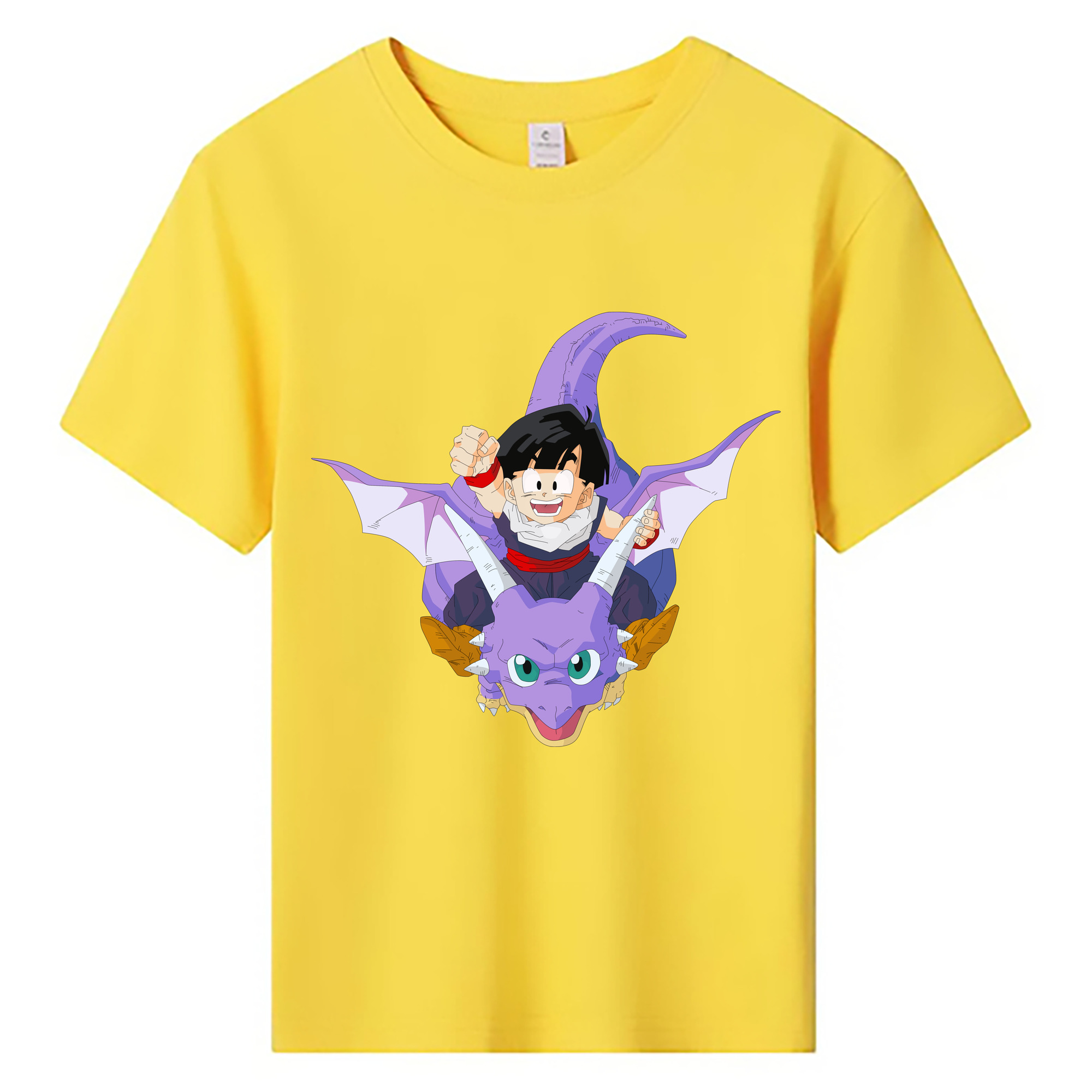 （画像用） ドラゴンボール DRAGON BALL 綿100％キッズTシャツ（フロントプリント）