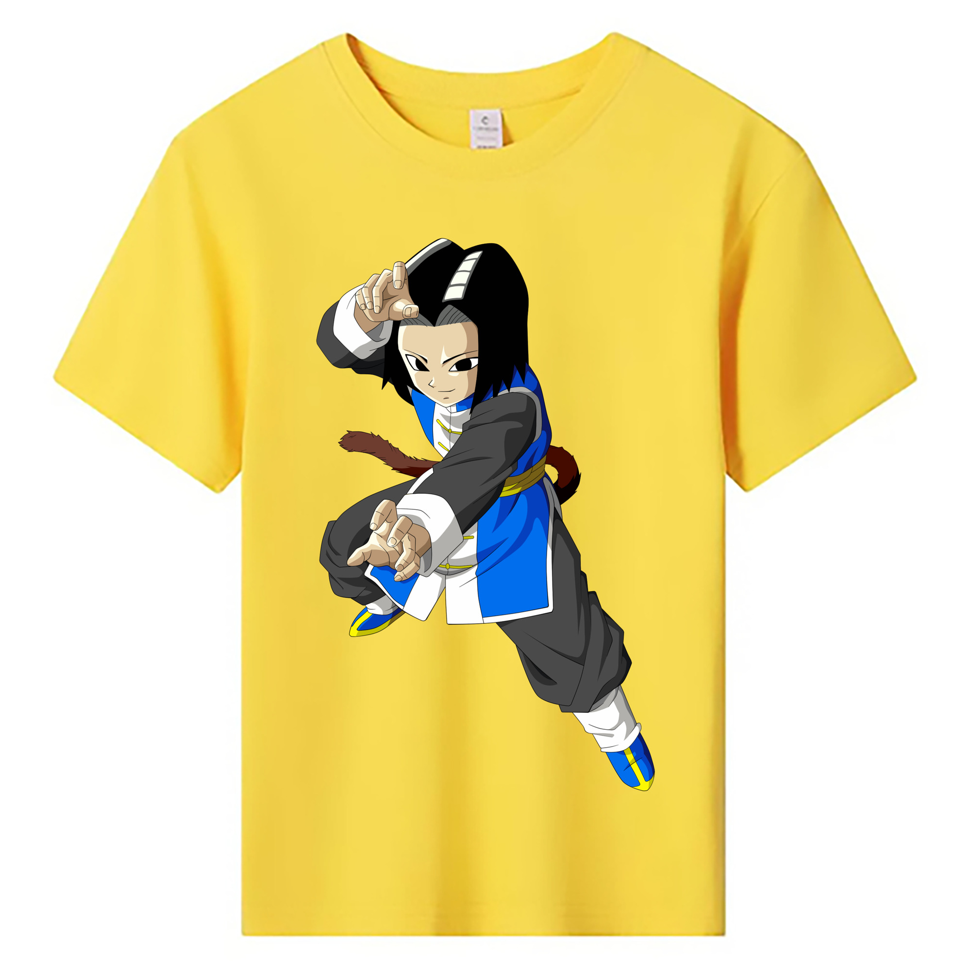 （画像用） ドラゴンボール DRAGON BALL 綿100％キッズTシャツ（フロントプリント）
