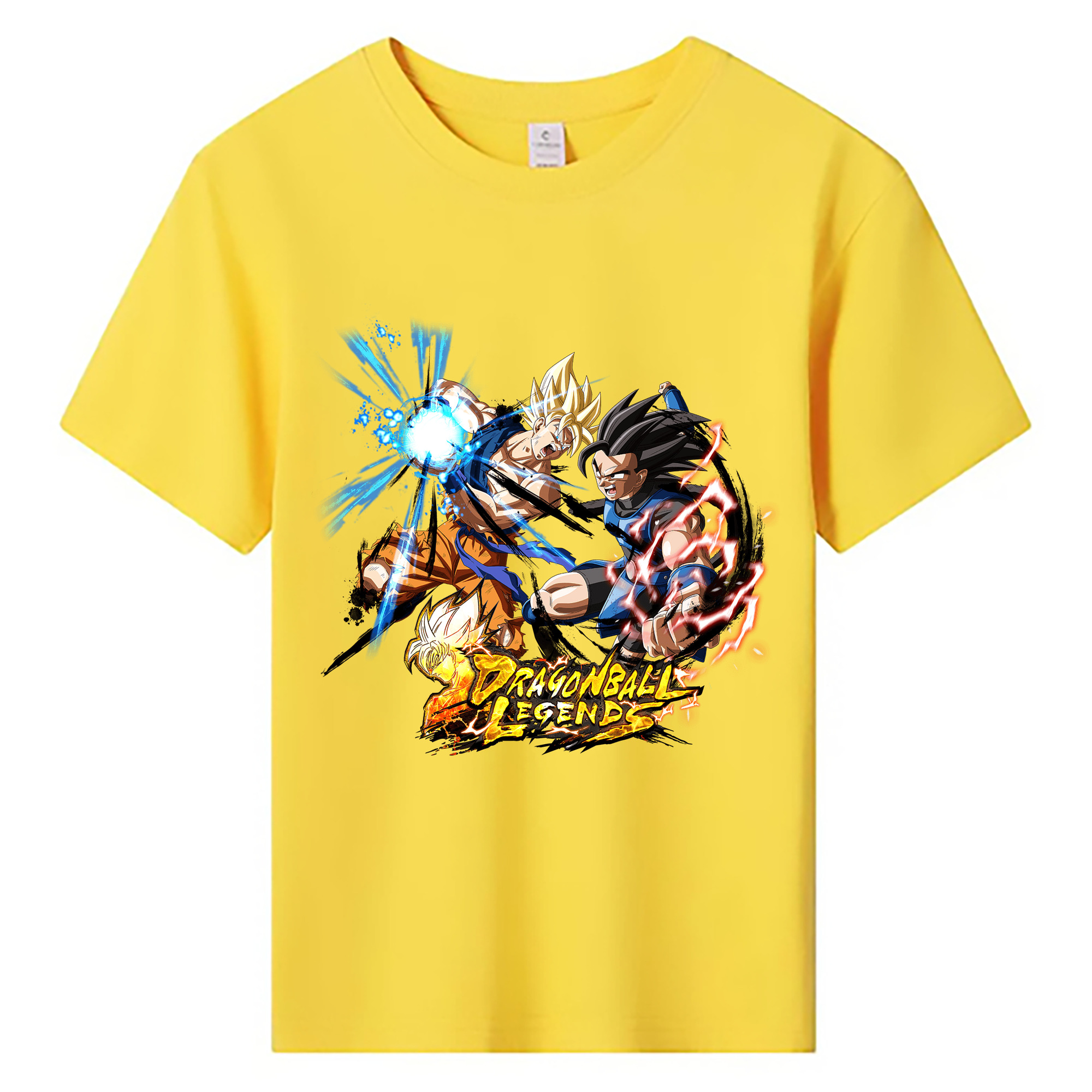 （画像用） ドラゴンボール DRAGON BALL 綿100％キッズTシャツ（フロントプリント）