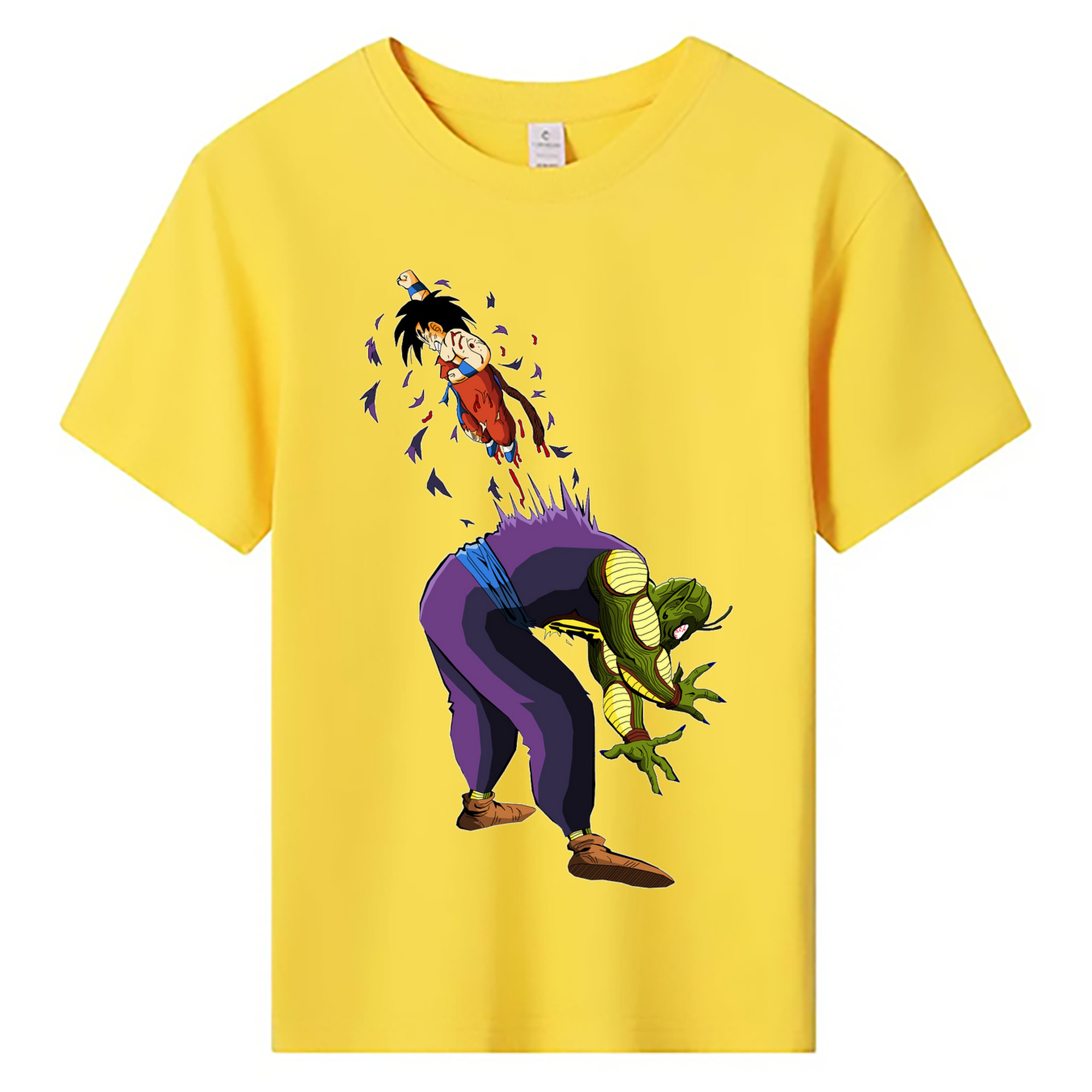 （画像用） ドラゴンボール DRAGON BALL 綿100％キッズTシャツ（フロントプリント）
