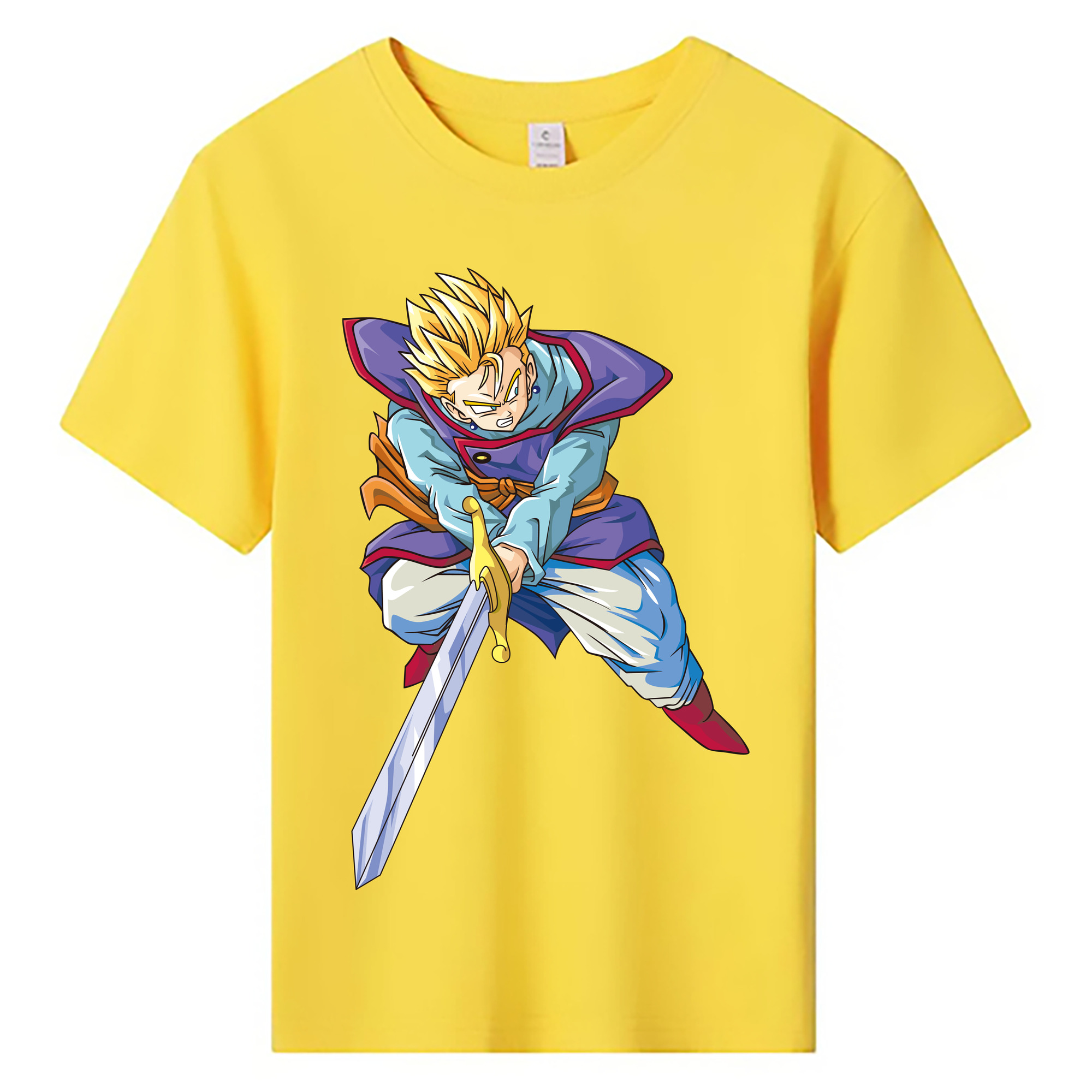 （画像用） ドラゴンボール DRAGON BALL 綿100％キッズTシャツ（フロントプリント）