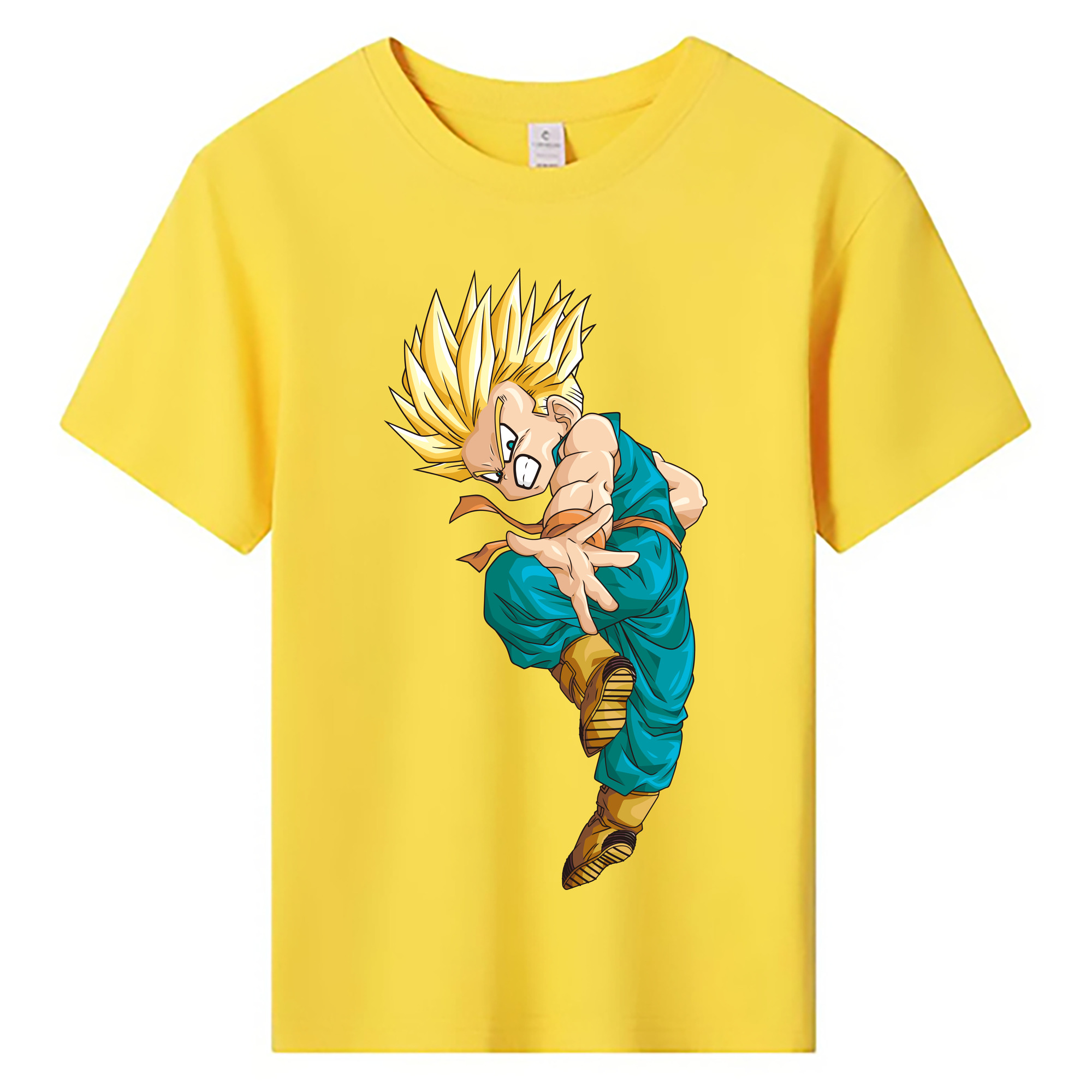 （画像用） ドラゴンボール DRAGON BALL 綿100％キッズTシャツ（フロントプリント）