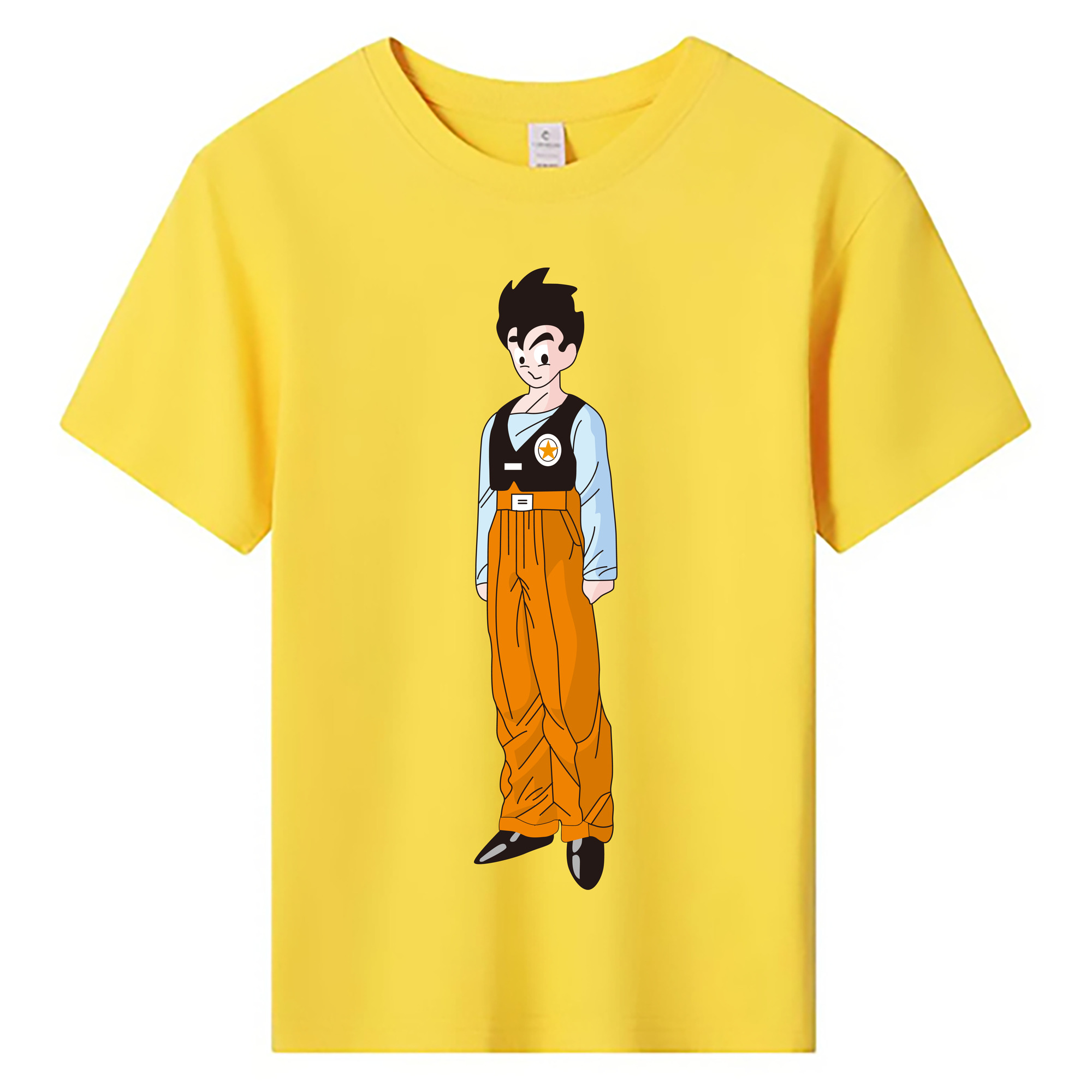 （画像用） ドラゴンボール DRAGON BALL 綿100％キッズTシャツ（フロントプリント）