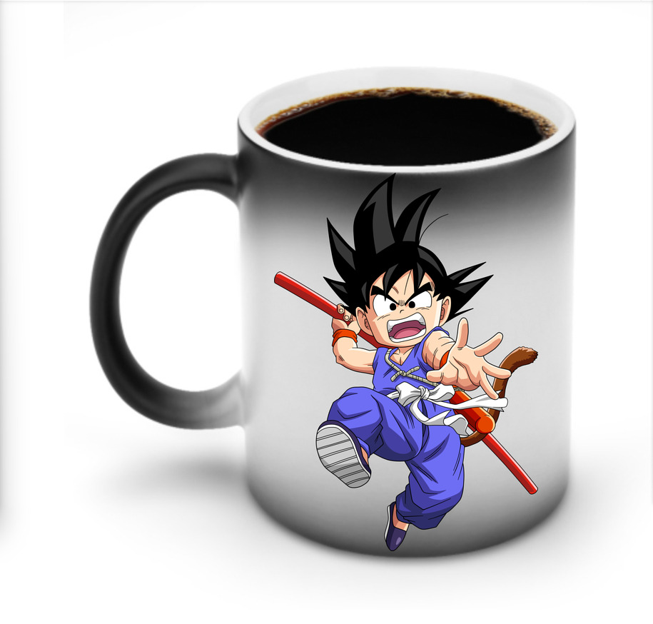 （画像用） ドラゴンボール 孫悟空（そん ごくう）Son Goku カカロット DRAGON BALL Kakarotto 温度変色マグカップ
