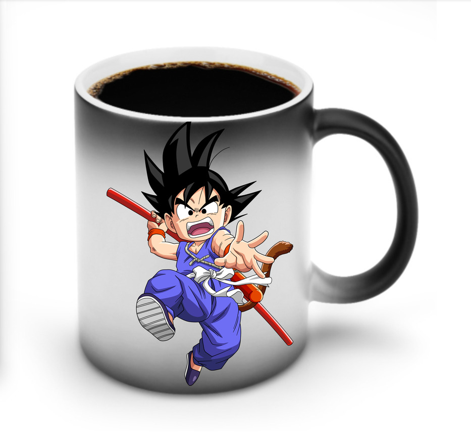 （画像用） ドラゴンボール 孫悟空（そん ごくう）Son Goku カカロット DRAGON BALL Kakarotto 温度変色マグカップ