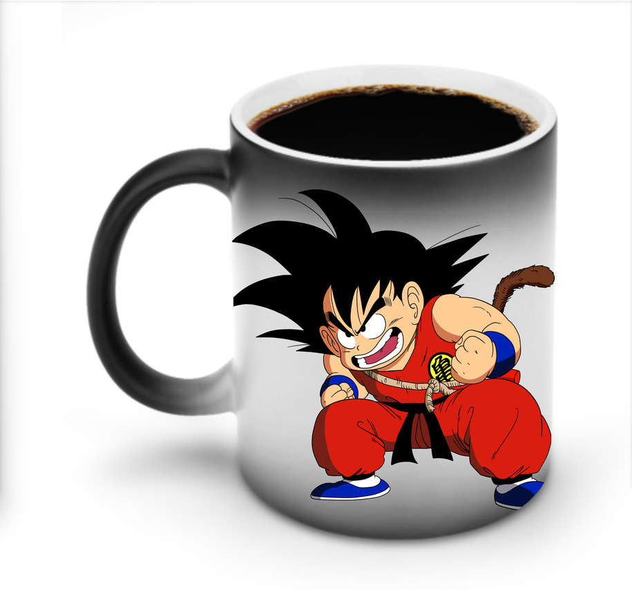 （画像用） ドラゴンボール 孫悟空（そん ごくう）Son Goku カカロット DRAGON BALL Kakarotto 温度変色マグカップ