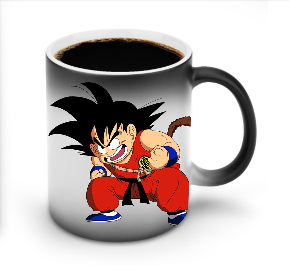 （画像用） ドラゴンボール 孫悟空（そん ごくう）Son Goku カカロット DRAGON BALL Kakarotto 温度変色マグカップ