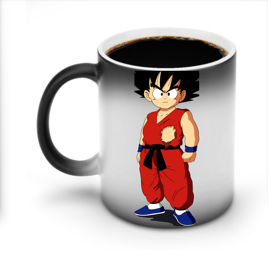 （画像用） ドラゴンボール 孫悟空（そん ごくう）Son Goku カカロット DRAGON BALL Kakarotto 温度変色マグカップ