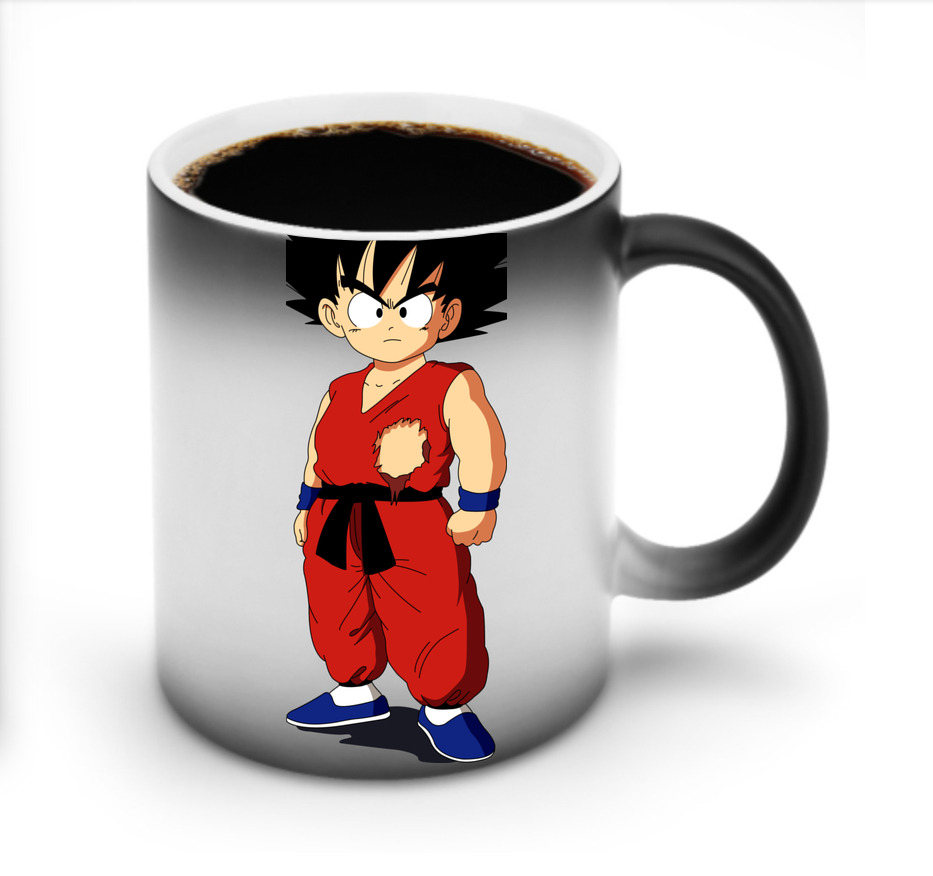 （画像用） ドラゴンボール 孫悟空（そん ごくう）Son Goku カカロット DRAGON BALL Kakarotto 温度変色マグカップ