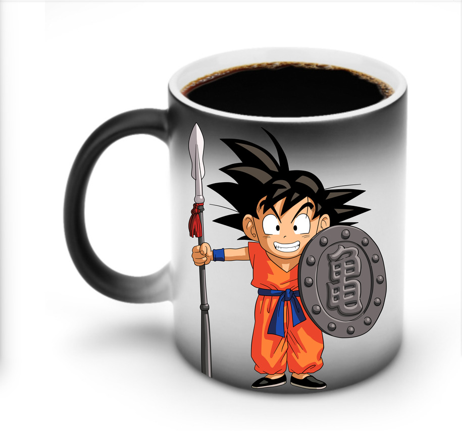 （画像用） ドラゴンボール 孫悟空（そん ごくう）Son Goku カカロット DRAGON BALL Kakarotto 温度変色マグカップ