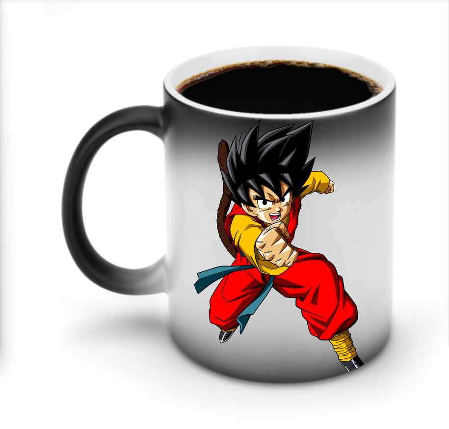 （画像用） ドラゴンボール 孫悟空（そん ごくう）Son Goku カカロット DRAGON BALL Kakarotto 温度変色マグカップ