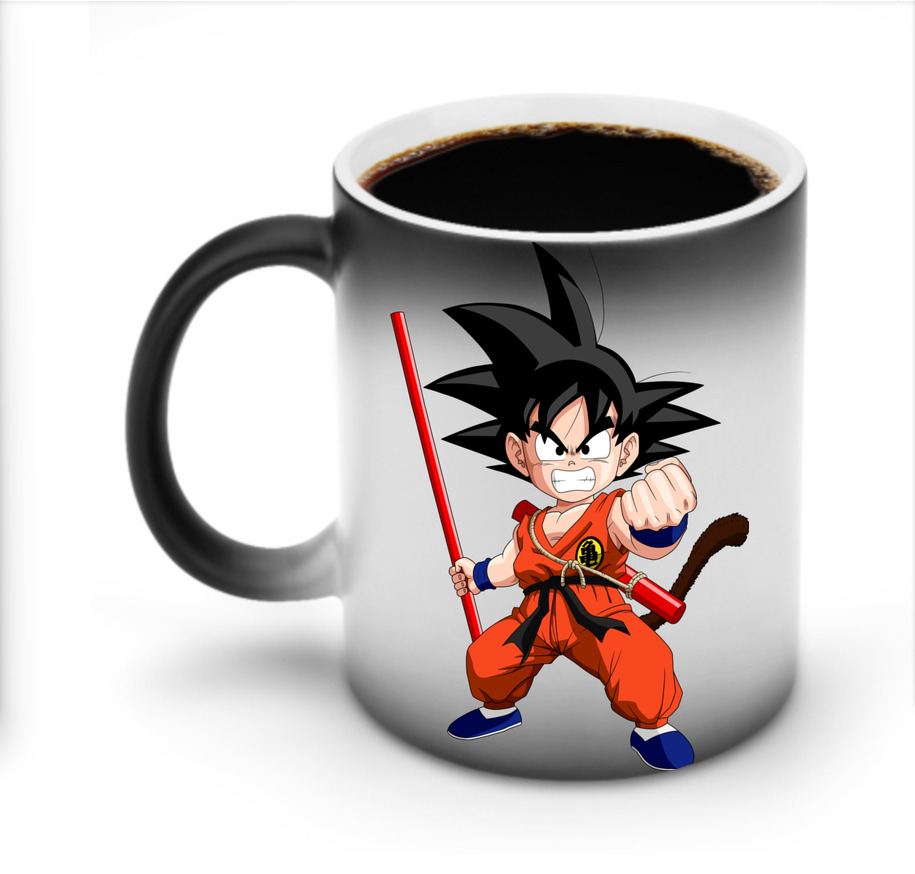 （画像用） ドラゴンボール 孫悟空（そん ごくう）Son Goku カカロット DRAGON BALL Kakarotto 温度変色マグカップ