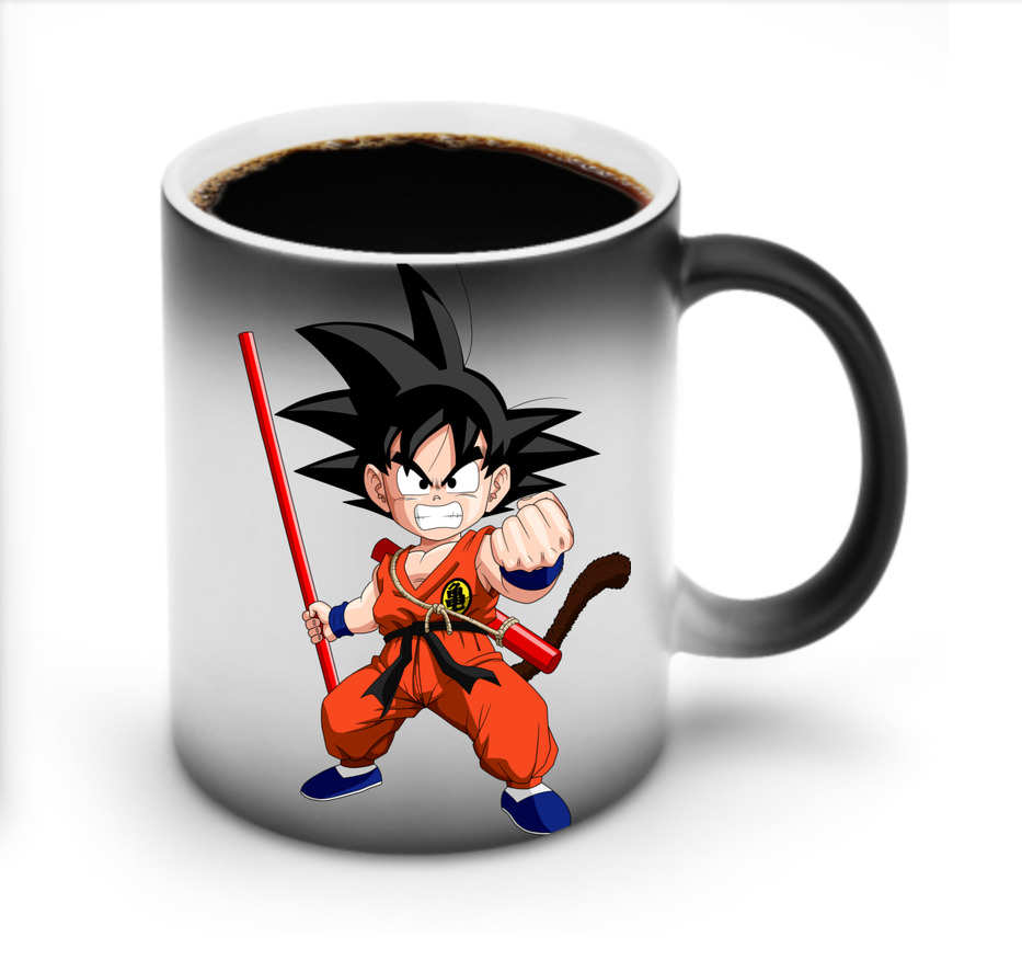 （画像用） ドラゴンボール 孫悟空（そん ごくう）Son Goku カカロット DRAGON BALL Kakarotto 温度変色マグカップ