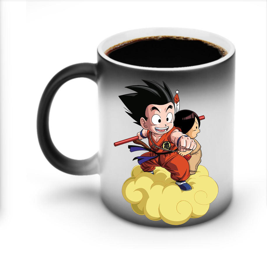 （画像用） ドラゴンボール 孫悟空（そん ごくう）Son Goku カカロット DRAGON BALL Kakarotto 温度変色マグカップ