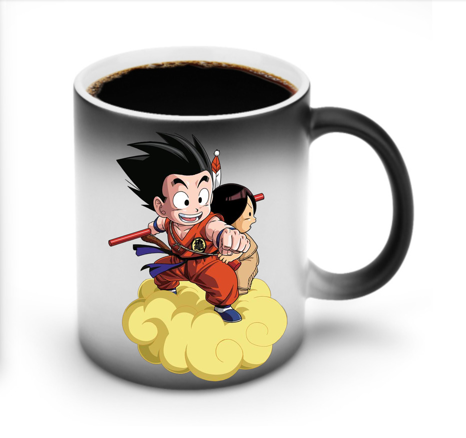 （画像用） ドラゴンボール 孫悟空（そん ごくう）Son Goku カカロット DRAGON BALL Kakarotto 温度変色マグカップ