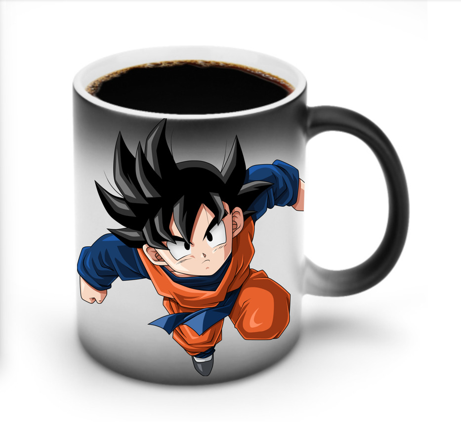 （画像用） ドラゴンボール 孫悟空（そん ごくう）Son Goku カカロット DRAGON BALL Kakarotto 温度変色マグカップ