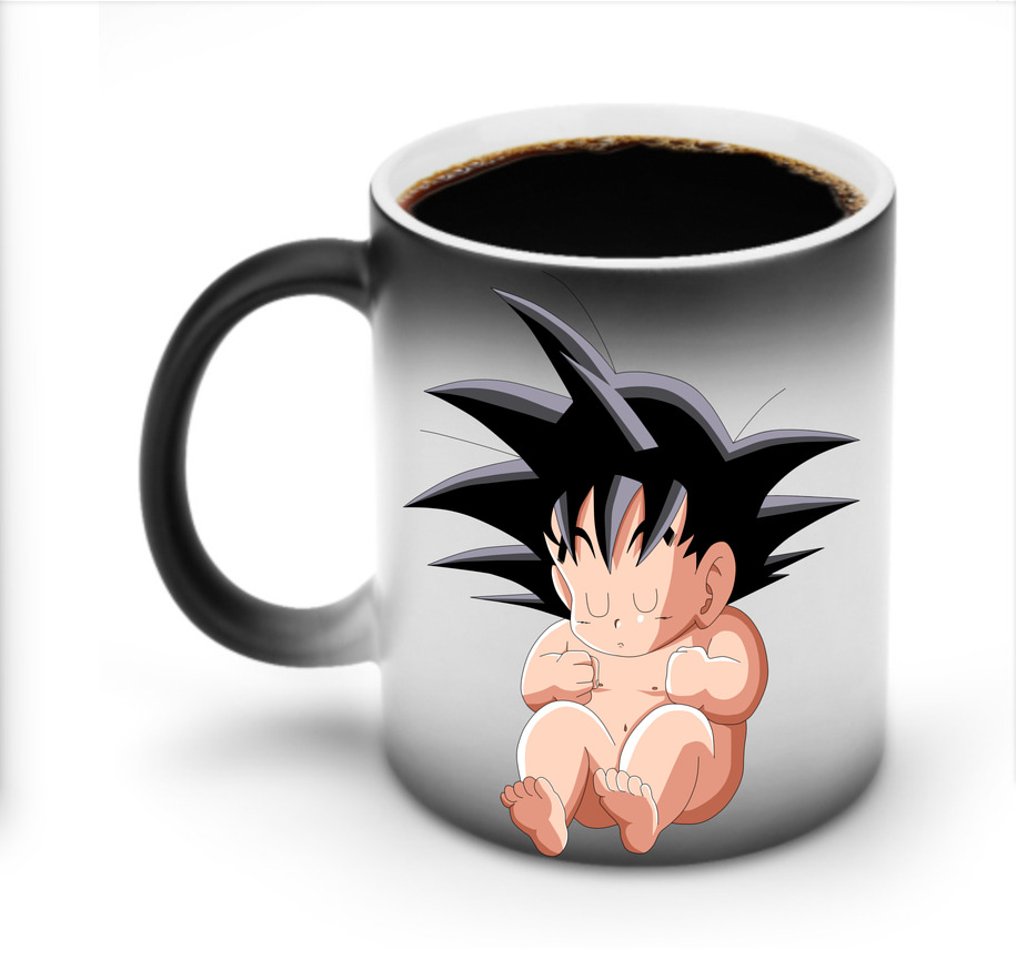 （画像用） ドラゴンボール 孫悟空（そん ごくう）Son Goku カカロット DRAGON BALL Kakarotto 温度変色マグカップ