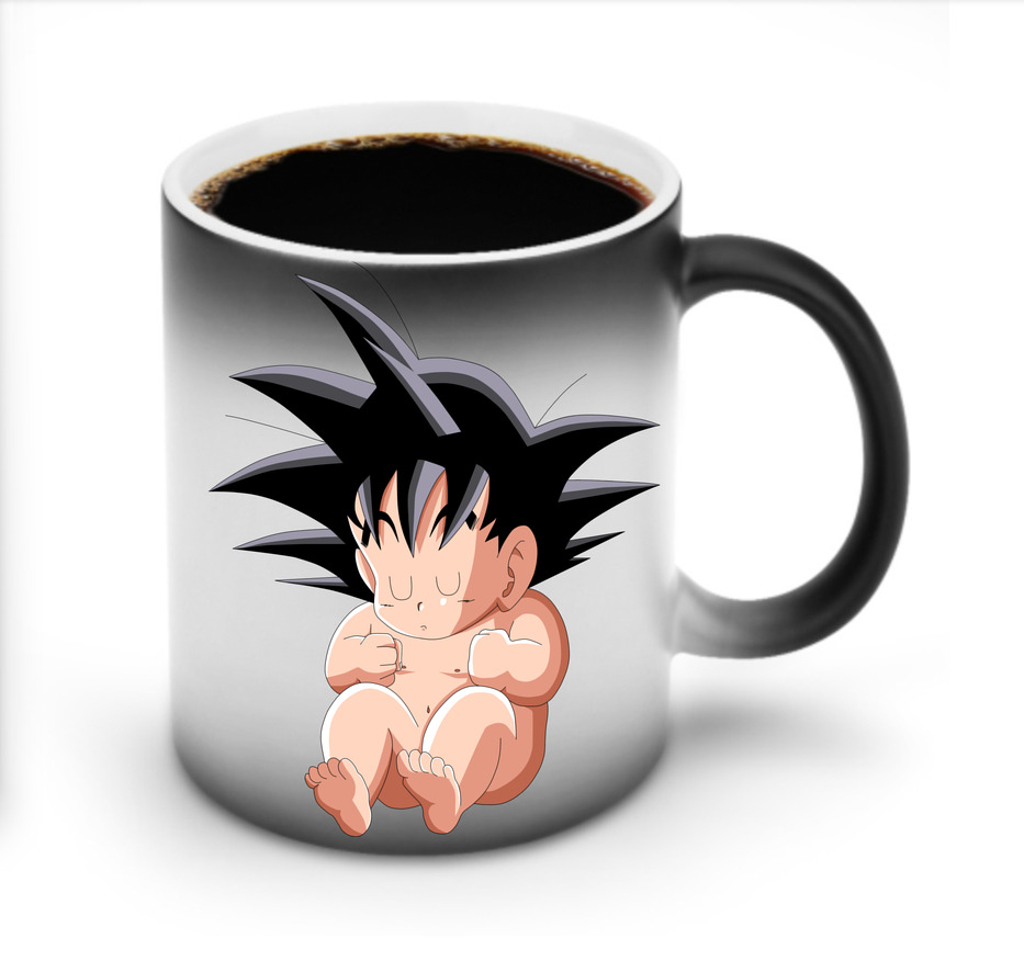 （画像用） ドラゴンボール 孫悟空（そん ごくう）Son Goku カカロット DRAGON BALL Kakarotto 温度変色マグカップ