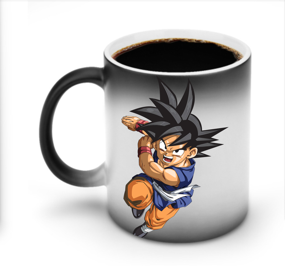 （画像用） ドラゴンボール 孫悟空（そん ごくう）Son Goku カカロット DRAGON BALL Kakarotto 温度変色マグカップ