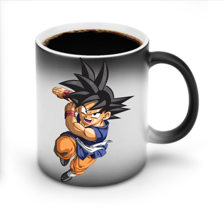 （画像用） ドラゴンボール 孫悟空（そん ごくう）Son Goku カカロット DRAGON BALL Kakarotto 温度変色マグカップ