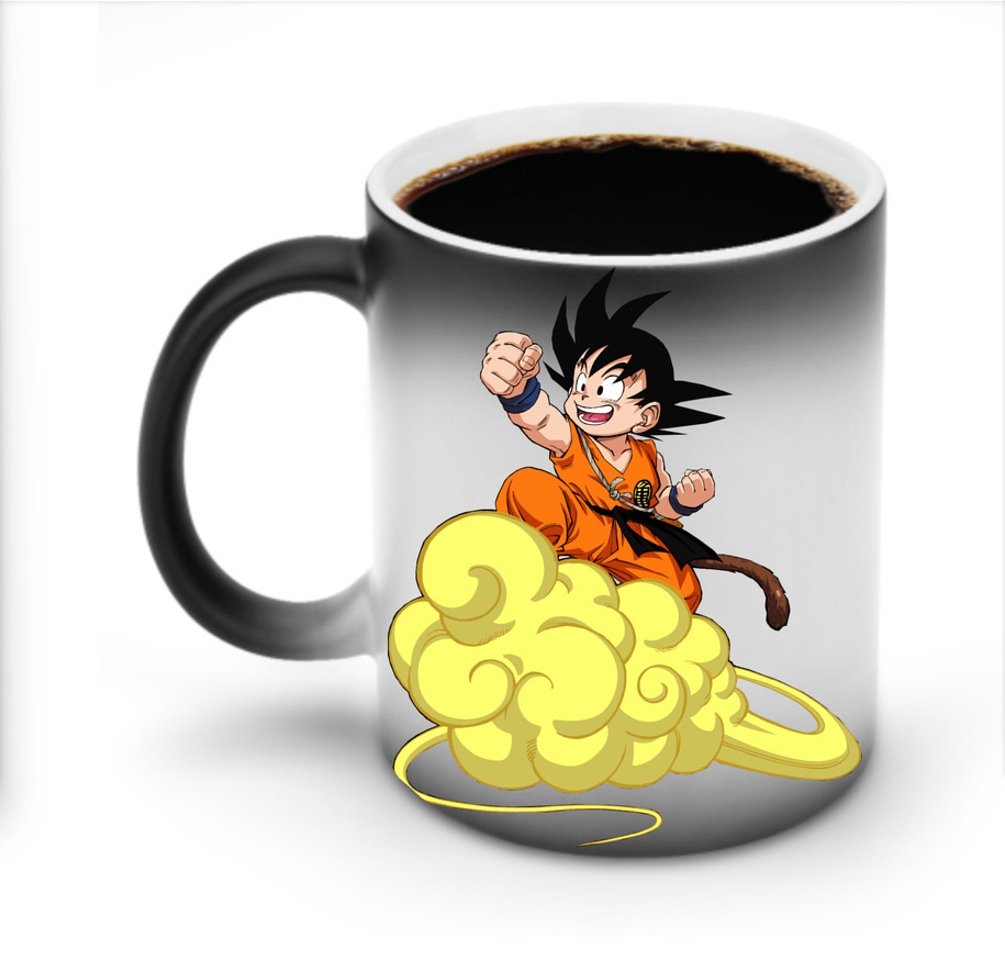 （画像用） ドラゴンボール 孫悟空（そん ごくう）Son Goku カカロット DRAGON BALL Kakarotto 温度変色マグカップ