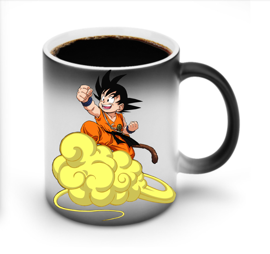 （画像用） ドラゴンボール 孫悟空（そん ごくう）Son Goku カカロット DRAGON BALL Kakarotto 温度変色マグカップ