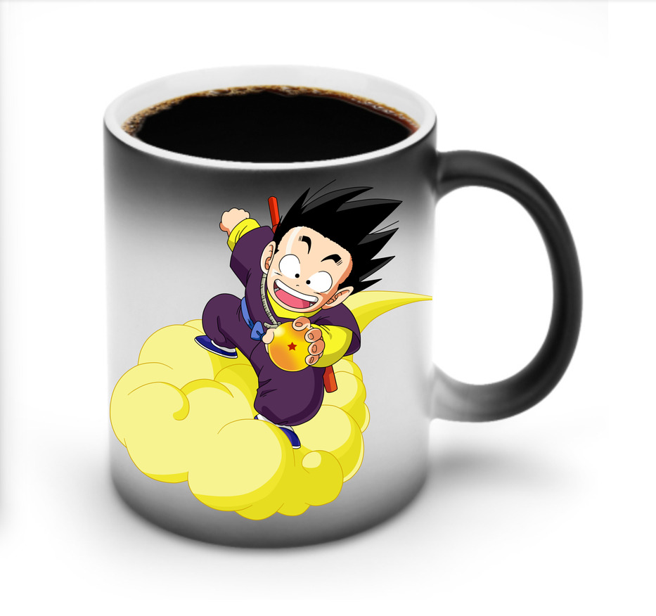 （画像用） ドラゴンボール 孫悟空（そん ごくう）Son Goku カカロット DRAGON BALL Kakarotto 温度変色マグカップ