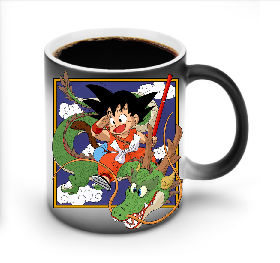 （画像用） ドラゴンボール 孫悟空（そん ごくう）Son Goku カカロット DRAGON BALL Kakarotto 温度変色マグカップ