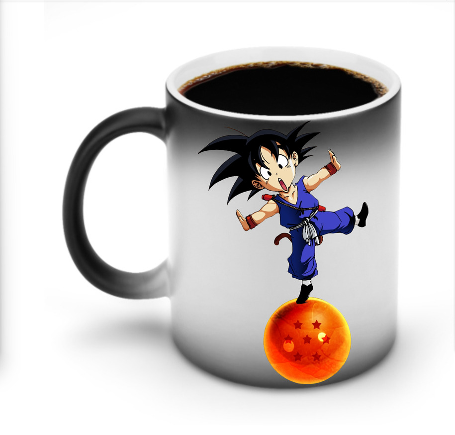 （画像用） ドラゴンボール 孫悟空（そん ごくう）Son Goku カカロット DRAGON BALL Kakarotto 温度変色マグカップ