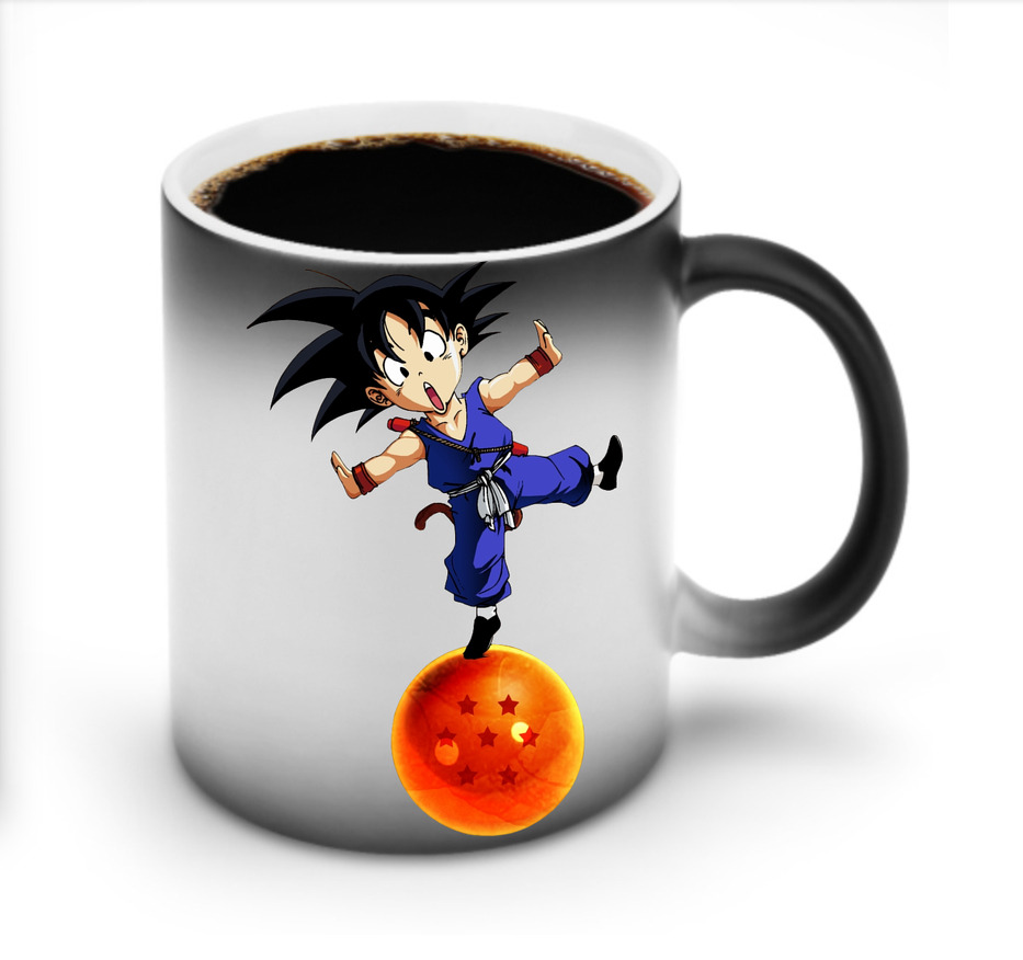 （画像用） ドラゴンボール 孫悟空（そん ごくう）Son Goku カカロット DRAGON BALL Kakarotto 温度変色マグカップ