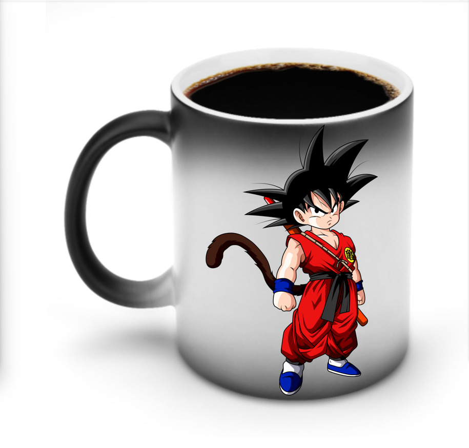 （画像用） ドラゴンボール 孫悟空（そん ごくう）Son Goku カカロット DRAGON BALL Kakarotto 温度変色マグカップ