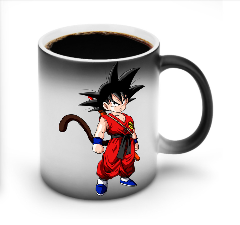 （画像用） ドラゴンボール 孫悟空（そん ごくう）Son Goku カカロット DRAGON BALL Kakarotto 温度変色マグカップ