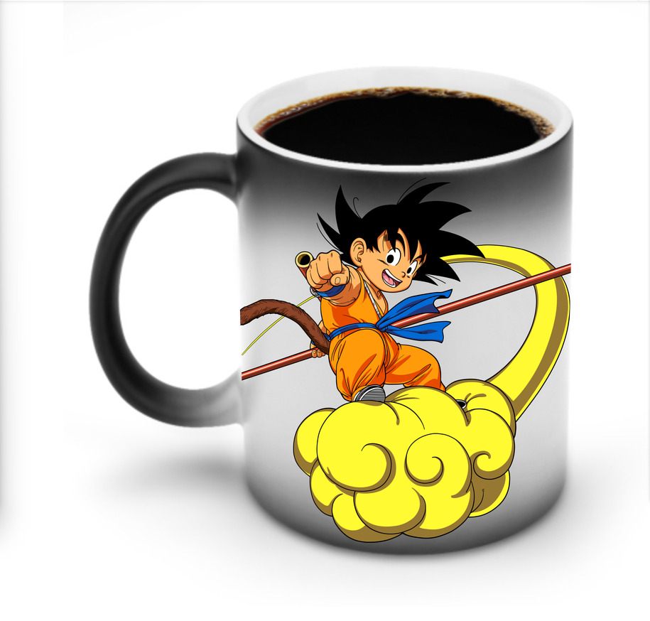 （画像用） ドラゴンボール 孫悟空（そん ごくう）Son Goku カカロット DRAGON BALL Kakarotto 温度変色マグカップ