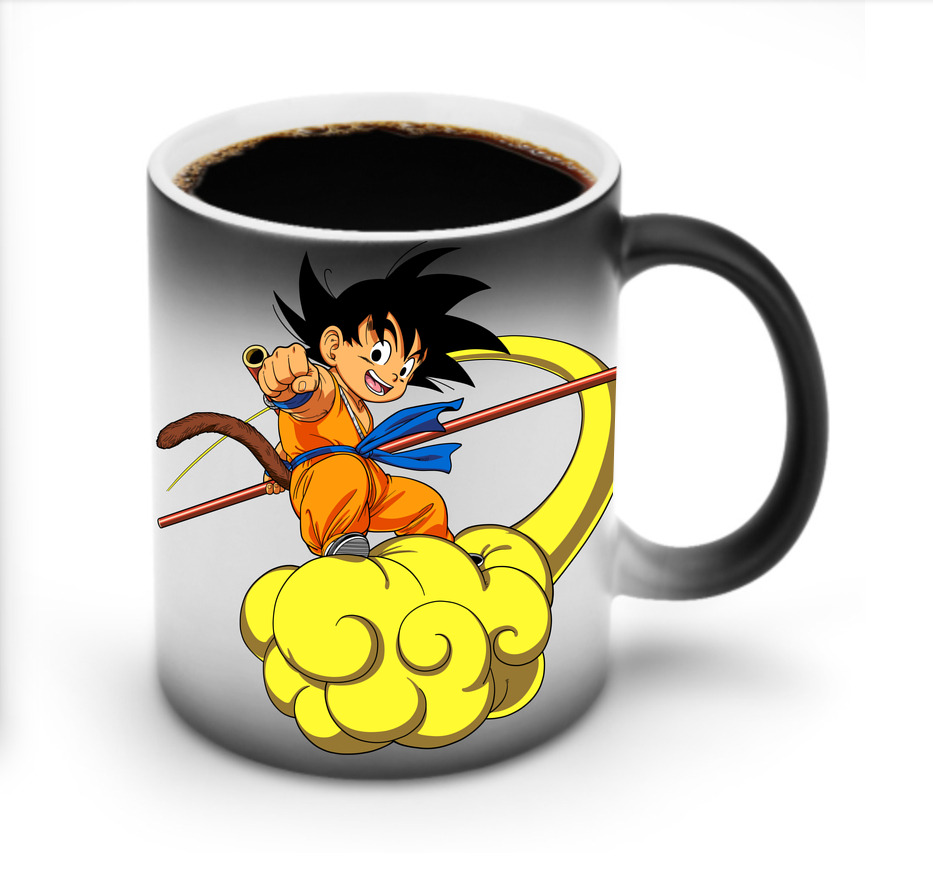 （画像用） ドラゴンボール 孫悟空（そん ごくう）Son Goku カカロット DRAGON BALL Kakarotto 温度変色マグカップ