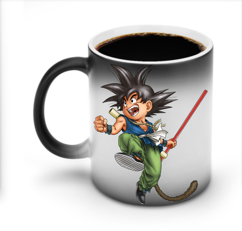 （画像用） ドラゴンボール 孫悟空（そん ごくう）Son Goku カカロット DRAGON BALL Kakarotto 温度変色マグカップ
