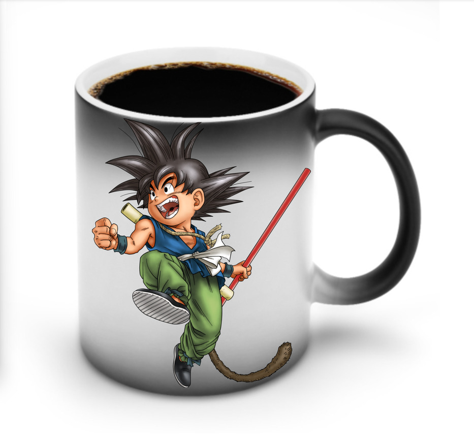 （画像用） ドラゴンボール 孫悟空（そん ごくう）Son Goku カカロット DRAGON BALL Kakarotto 温度変色マグカップ