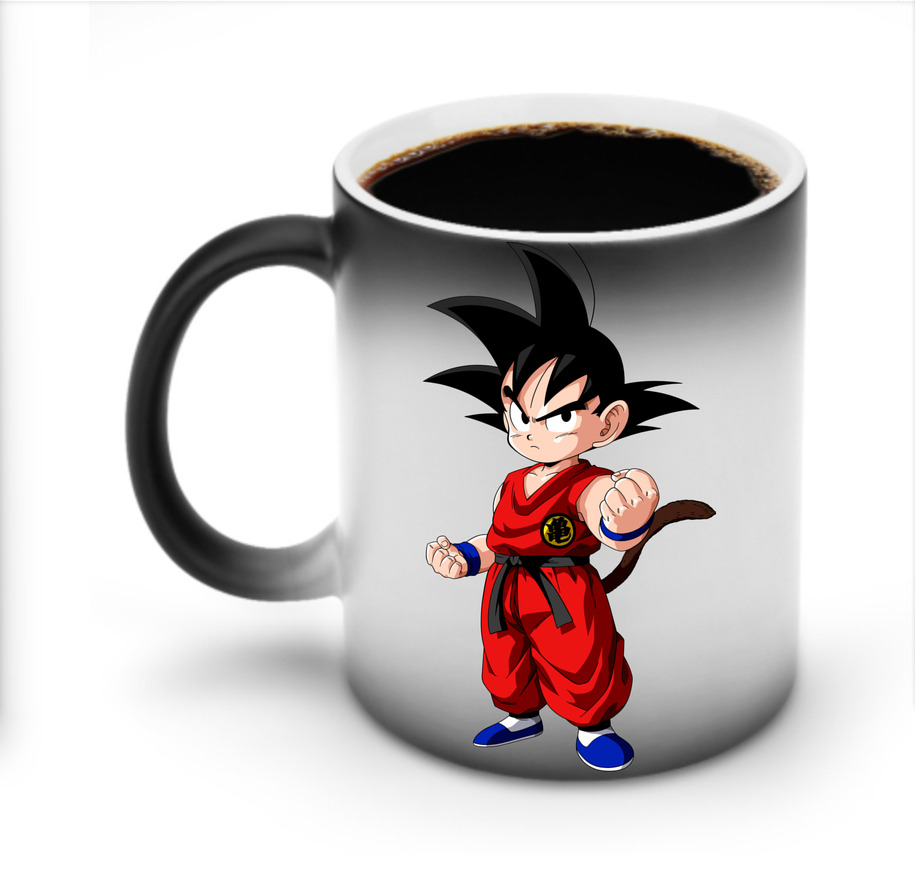 （画像用） ドラゴンボール 孫悟空（そん ごくう）Son Goku カカロット DRAGON BALL Kakarotto 温度変色マグカップ