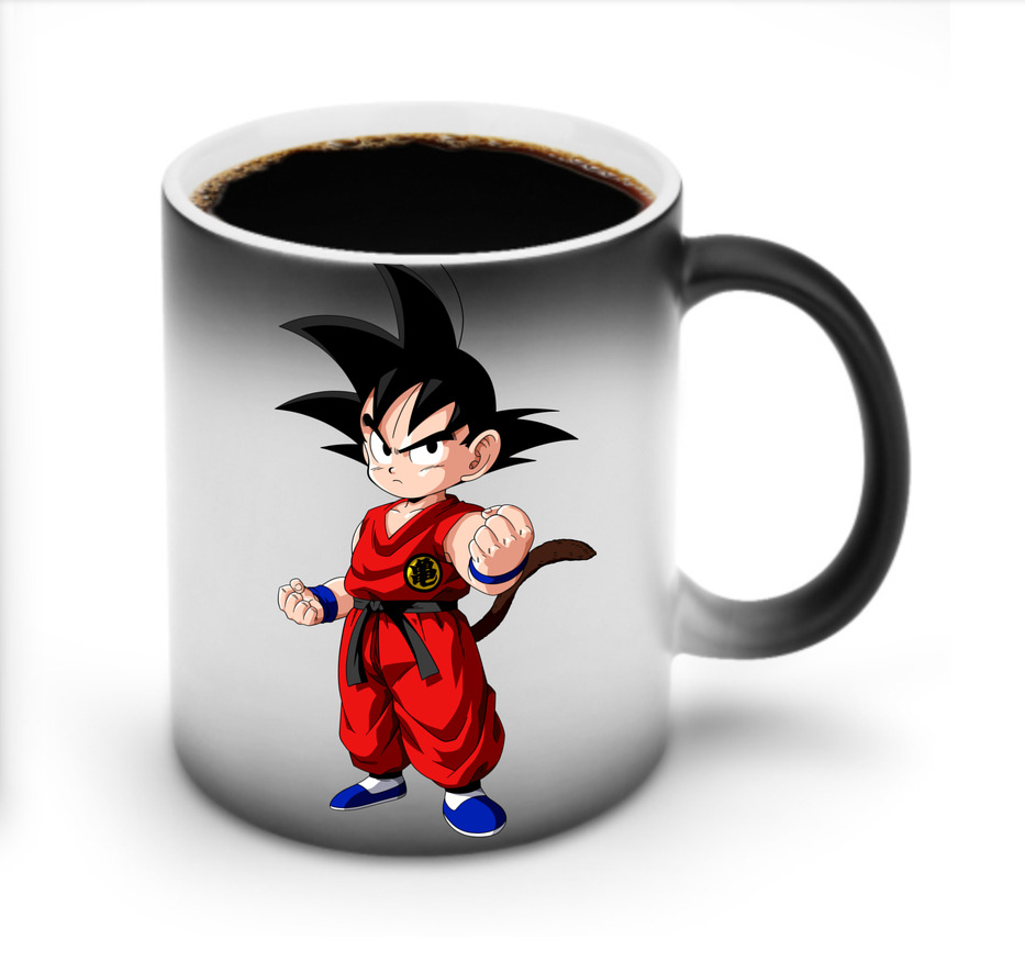 （画像用） ドラゴンボール 孫悟空（そん ごくう）Son Goku カカロット DRAGON BALL Kakarotto 温度変色マグカップ