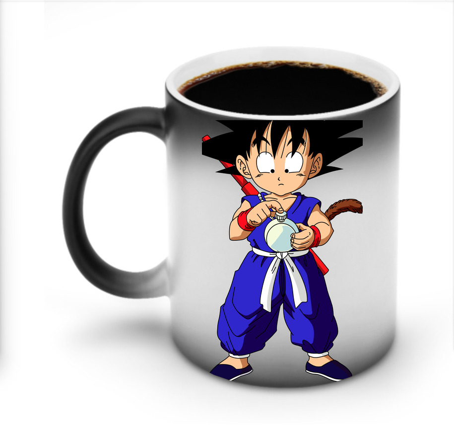 （画像用） ドラゴンボール 孫悟空（そん ごくう）Son Goku カカロット DRAGON BALL Kakarotto 温度変色マグカップ
