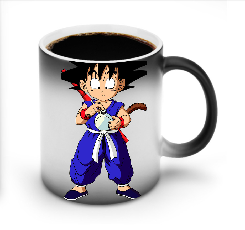 （画像用） ドラゴンボール 孫悟空（そん ごくう）Son Goku カカロット DRAGON BALL Kakarotto 温度変色マグカップ